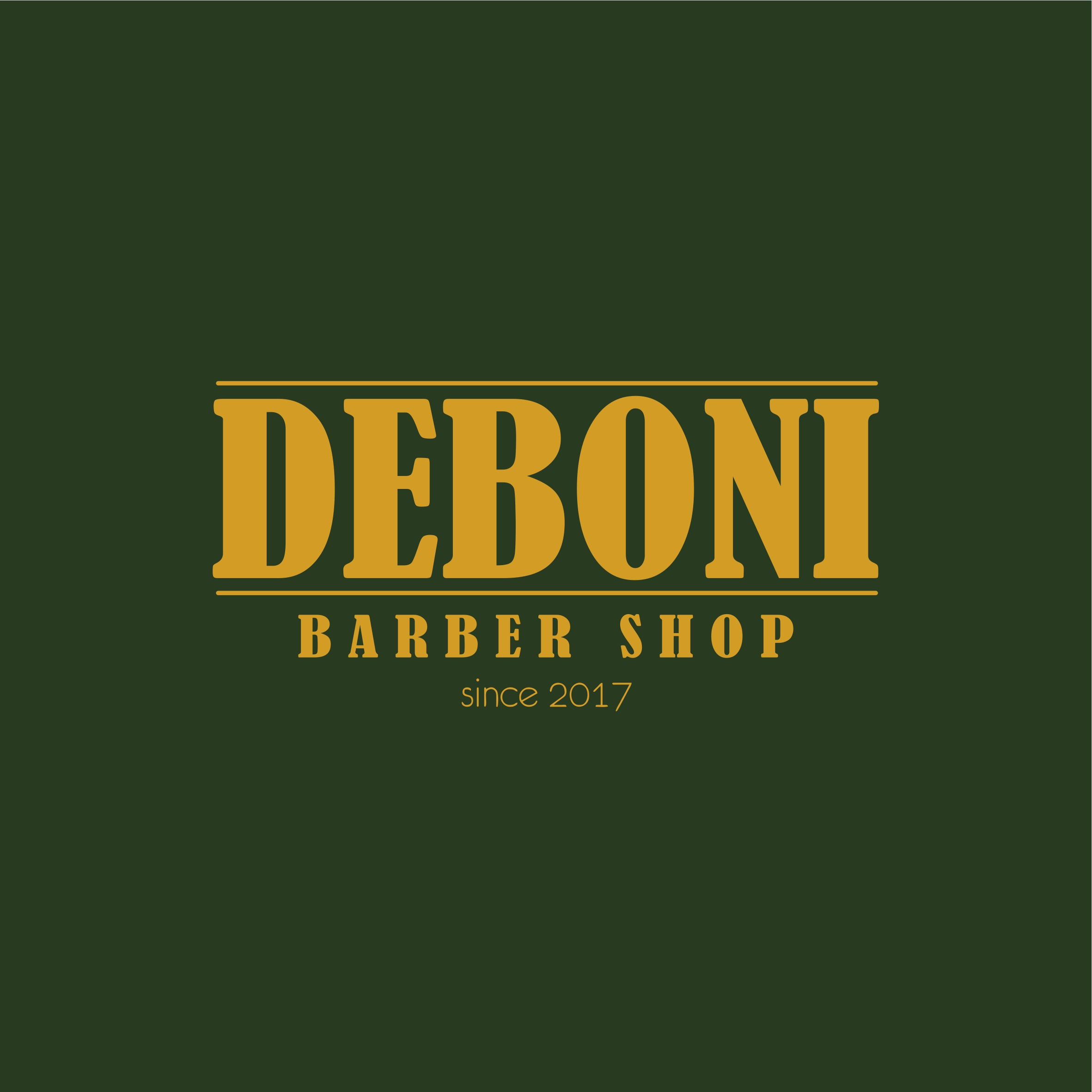 Logo Deboni Barber Shop